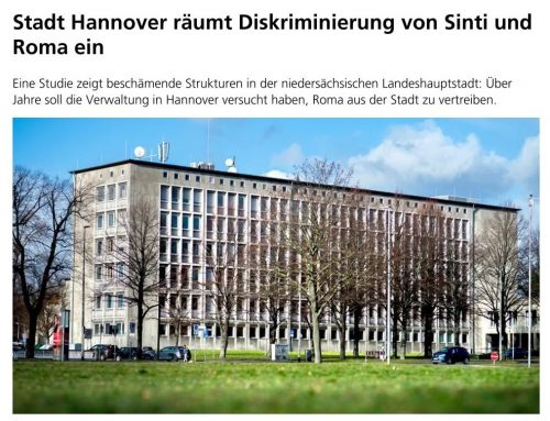 Bericht im SPIEGEL über Diskriminierungs-Vorwürfe gegen die Stadt Hannover
